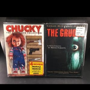 *Sealed* DVD Horror Bundle - Chucky The Killer Collection & The Grudge NEW